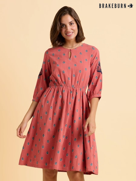 Brakeburn Pink Rolling Dress (H95764) | R$ 690