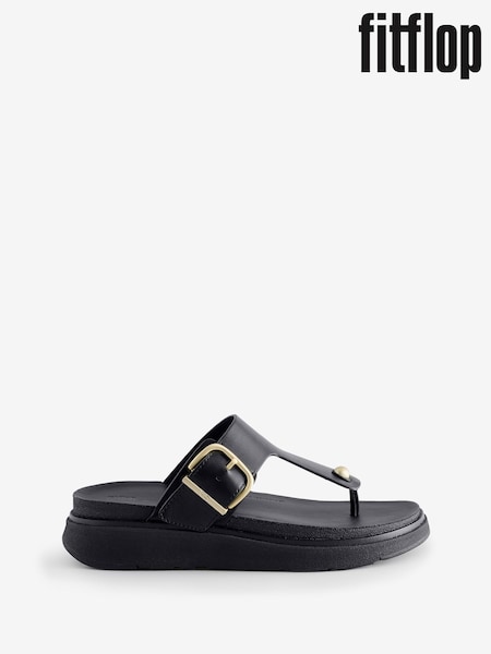 FitFlop Gen-FF Buckle Leather Toe Post Sandals (H95842) | €159