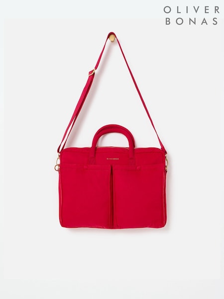 Oliver Bonas Red Ruby Cross-Body Laptop Bag (H95866) | €60