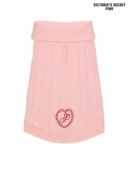 Pink Tulip - Victoria's Secret Pink Cable Knit Pet Jumper