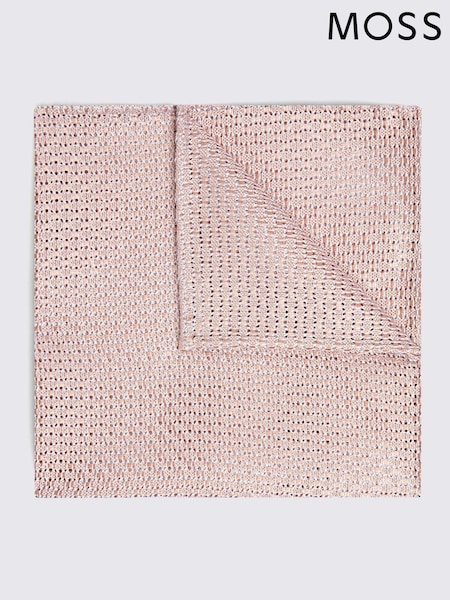وردي - MOSS MOSS Italian Grenadine Pocket Square (H96270) | ‏146 د.إ.‏