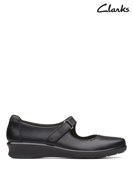 Clarks Black Hope Henley Shoes (H96590) | kr942