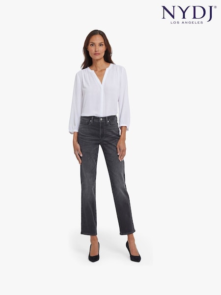 NYDJ High Rise Sheri Slim Leg Jeans (H96673) | R$ 1.380