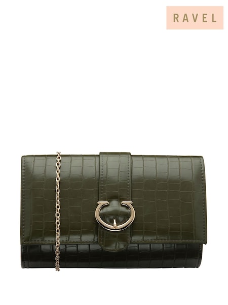 Verde - Ravel Clutch Bag with Chain (H96888) | 64 €