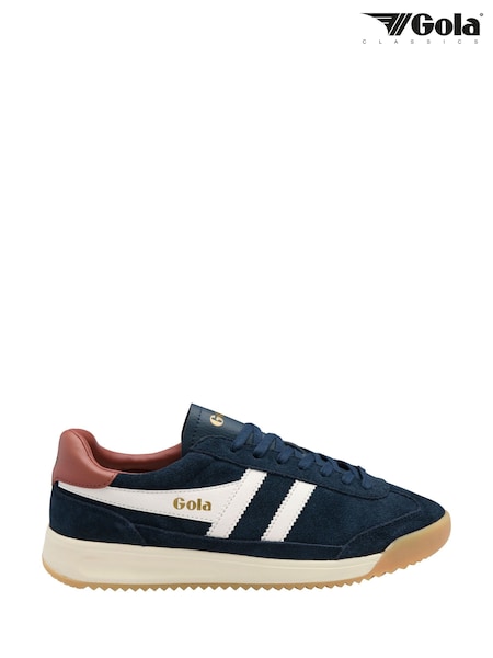 Gola Blue Mens Tornado 88 Suede Lace-Up Trainers (H96990) | €127