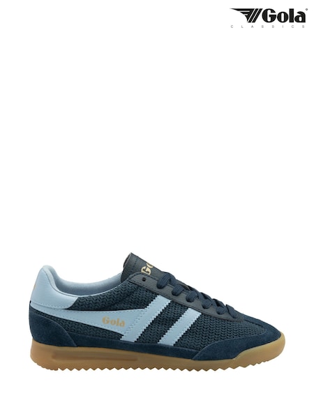 Gola Blue Ladies Tornado Zephyr Woven Lace-Up Trainers (H97016) | R$ 790