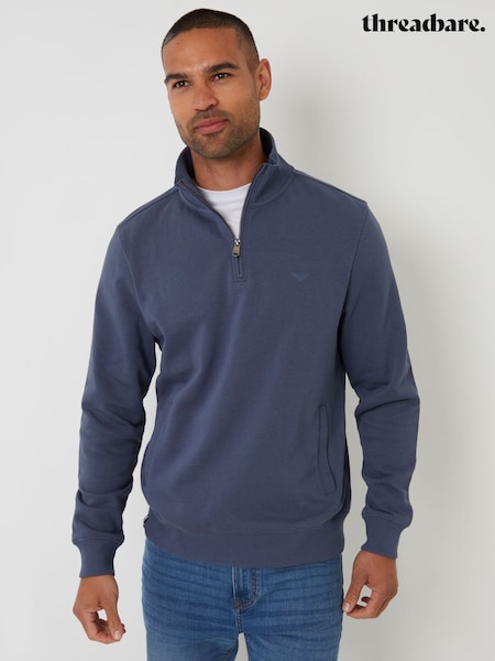 Threadbare Quarter Zip Sweatshirt (H97279) | R$ 255
