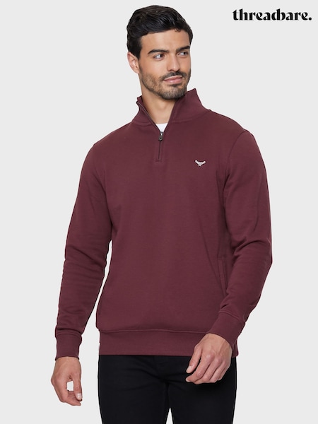 Threadbare Quarter Zip Sweatshirt (H97286) | R$ 255