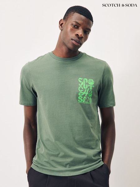 Scotch & Soda Regular Fit Left Chest Logo T-Shirt (H97345) | 39 €