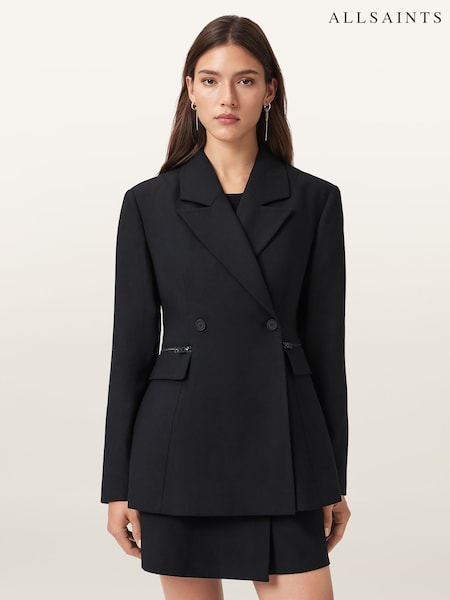 AllSaints Black Mimmie Blazer (H97365) | €381