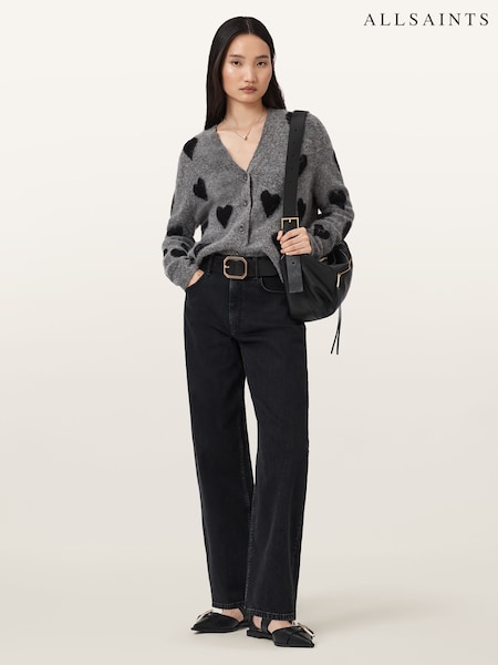 AllSaints Grey Amora Cardigan (H97395) | €264