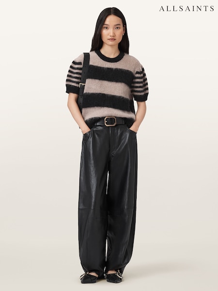 AllSaints Black Clem T-Shirt (H97408) | €178