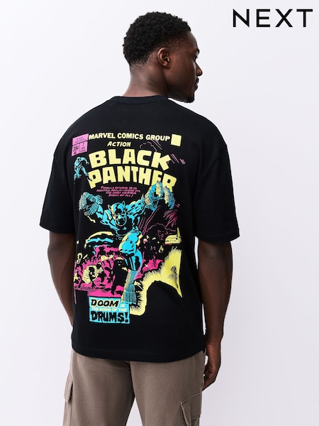 Black Panther Black Panther Graphic T-Shirt (H97421) | R$ 230