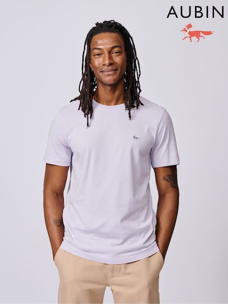 Aubin Purple T-Shirt (H97430) | Rp 709,000