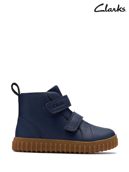 Clarks Blue Cove Sky Toddler Boots (H97510) | €58 - €61