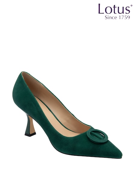 Lotus Suede Court Shoes (H97573) | ‏466 د.إ.‏