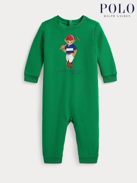 Polo Ralph Lauren Baby Bear Graphic Sleepsuit (H97633) | kr2 110