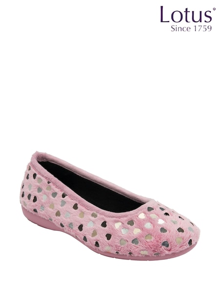 Lotus Textile Ballerina Slippers (H97741) | 47 €
