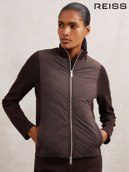 Reiss Chocolate Brown Hansel Jacket (H97780) | €285