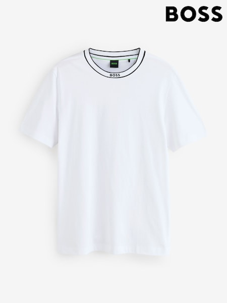 BOSS White Logo Regular-Fit T-Shirt (H97849) | ¥ 16,050