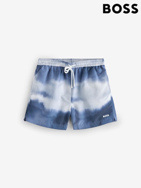 BOSS Purple Logo Swim Shorts (H97869) | €112