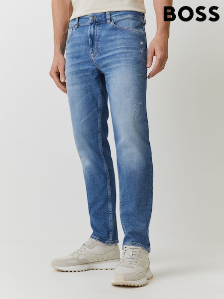 BOSS Re.Maine Regular-Fit Stretch Denim Jeans (H97947) | NT$7,420