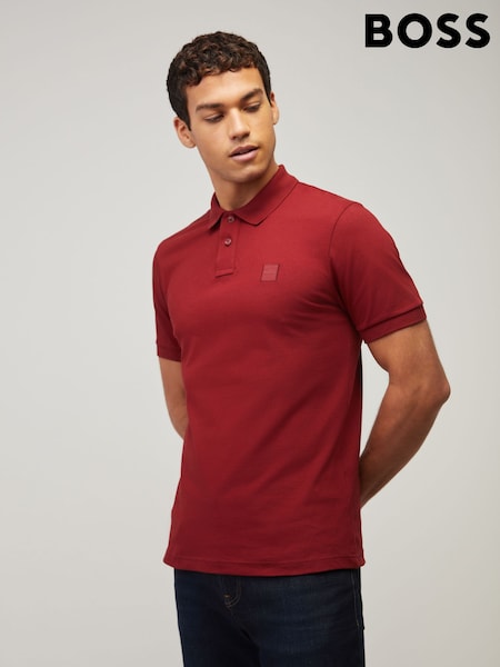 BOSS Red Slim Fit Passenger Box Logo Polo Shirt (H97965) | €118