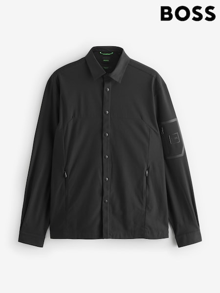 BOSS Black Waffle Logo Overshirt (H97966) | €237