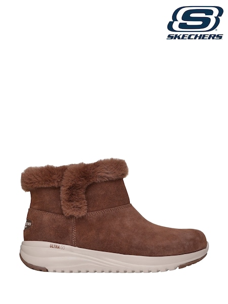 Skechers Brown On The GO Stellar Cozy Step Shoes (H98168) | €118