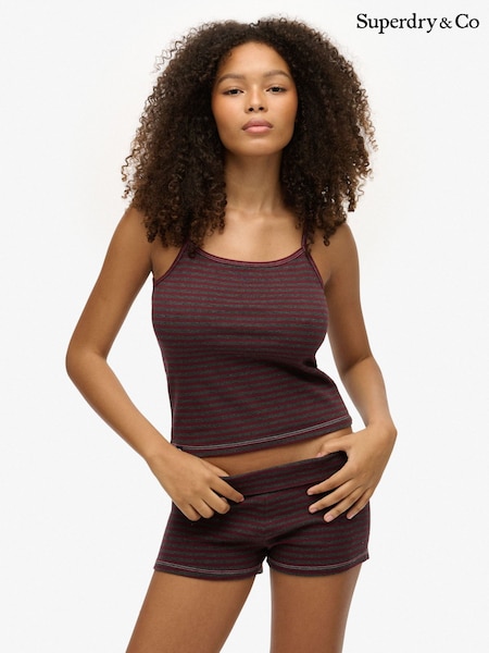 Superdry Red Athletic Essential Stripe Cami (H98218) | €22.50