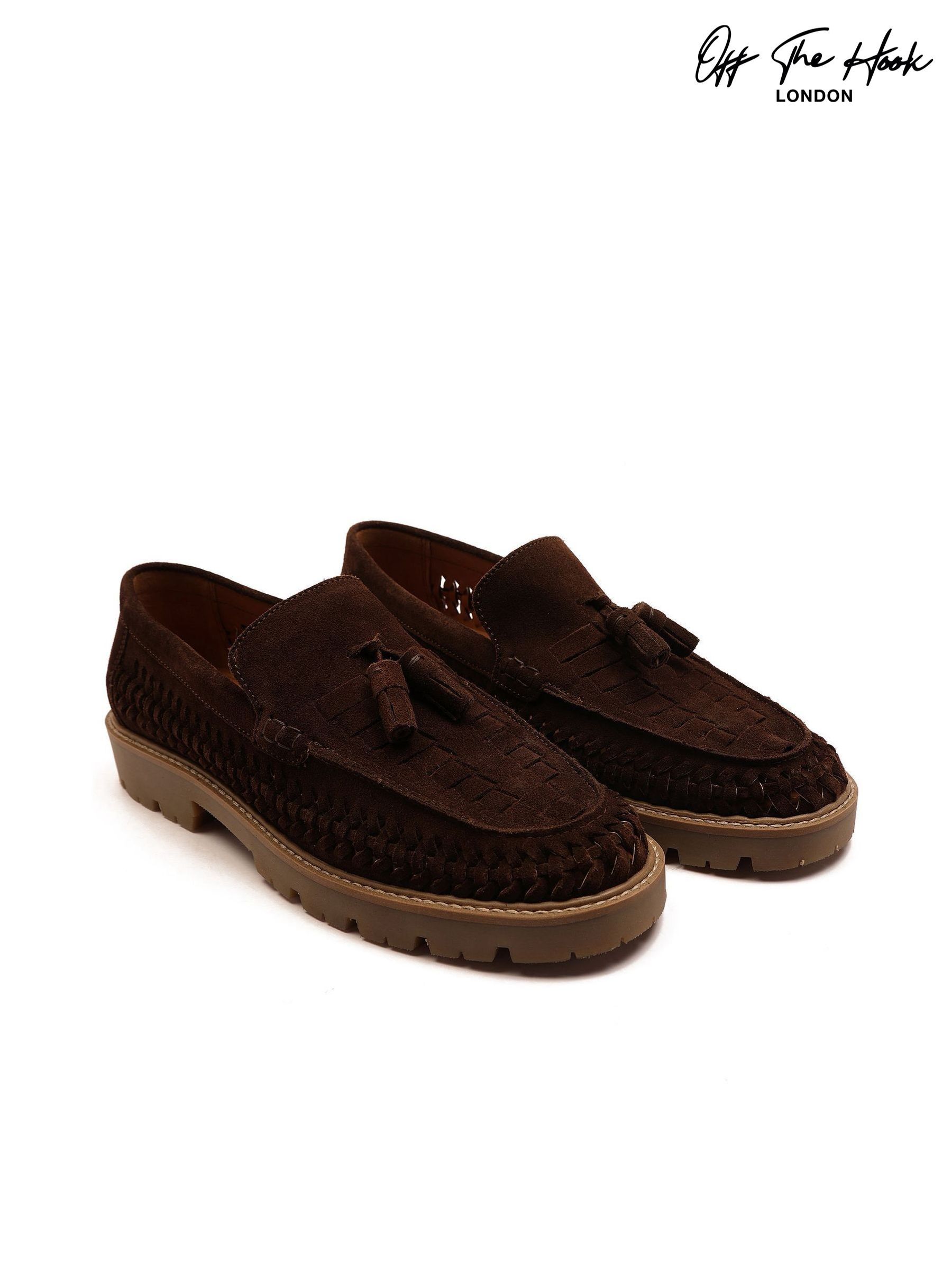 LOINTS OF HOLLANDブラウンのレザー製、ストラップ付きローファー Brown, Loafer, Footwear | Next Japan