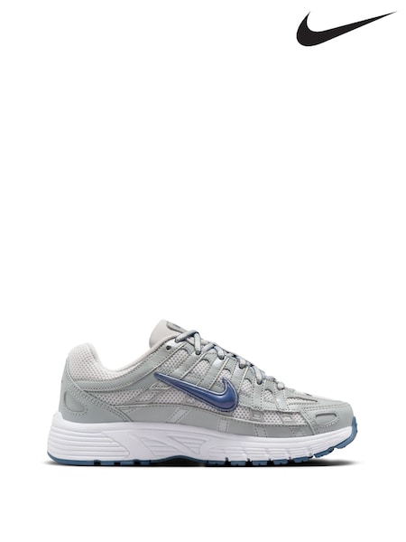 Nike Grey/Blue P6000 Trainers (H98328) | €86
