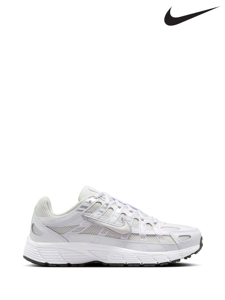 Nike White P6000 Trainers (H98336) | €86