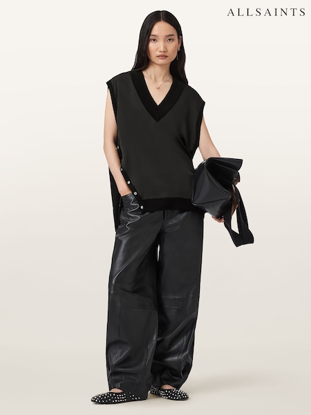 AllSaints Bern Stud Tank Top (H98464) | 168 €