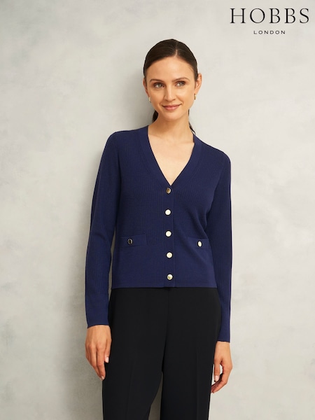 Hobbs Blue Yasmin Cardigan (H98671) | R$ 980
