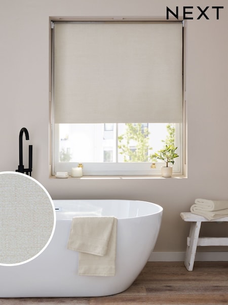 Natural Light Ready Made Printed Texture Moisture Resistant Roller Blind (H99109) | €31 - €72
