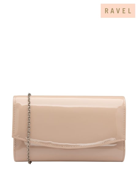 Ravel Nude Clutch Bag with Chain (H99186) | €60