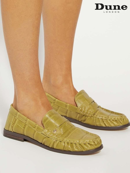 Dune London Grisella Ruch Detail Penny Loafers (H99294) | R$ 980