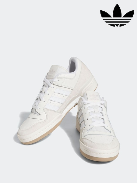adidas Originals White Forum Low Classic Shoes (H99628) | €133