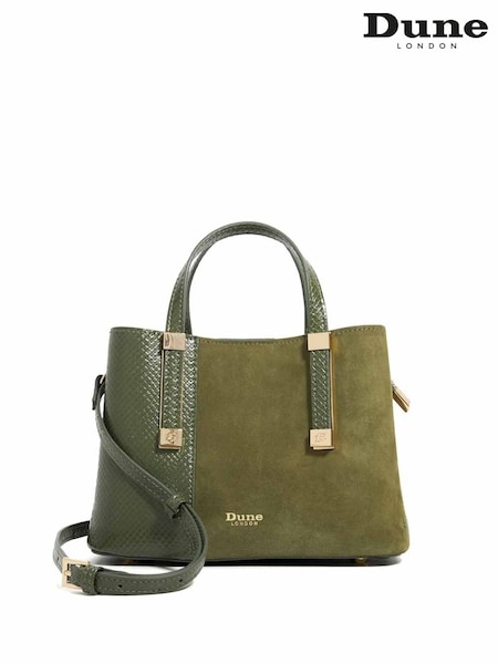 Dune London Green Dinkydorry Mini 3 Part Tote Bag (H99876) | €140