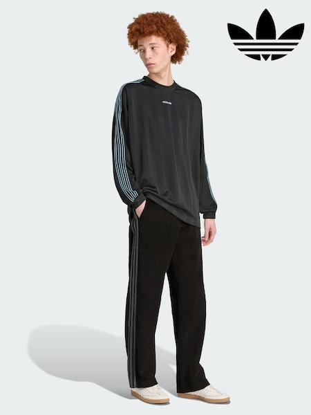 adidas Originals Black Corduroy Trousers (H99951) | €92