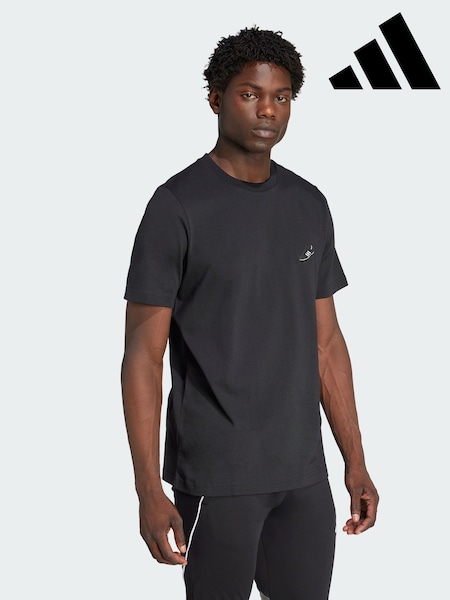 adidas Black Copa Graphic T-Shirt (H99955) | AED175