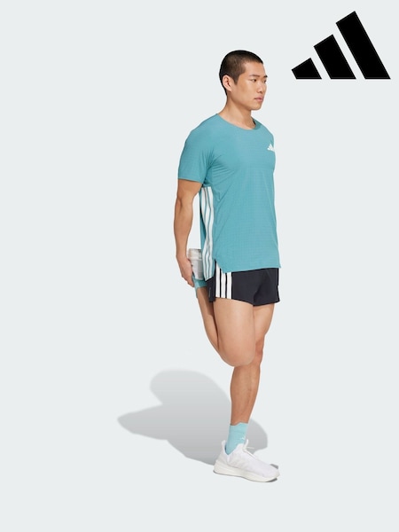 adidas Blue Adizero Running T-Shirt (H99961) | AED320
