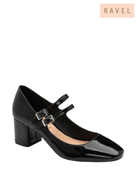 Ravel Black Mary-Jane Shoes (H99969) | AED408