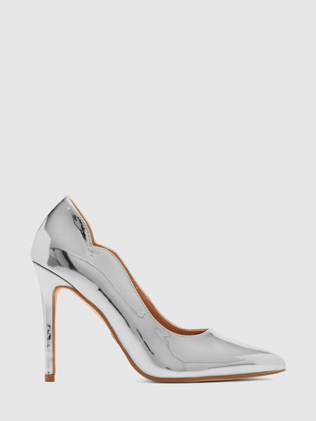 Novo Silver Wide FIt Inisa Court Shoe (K00512) | €20.50