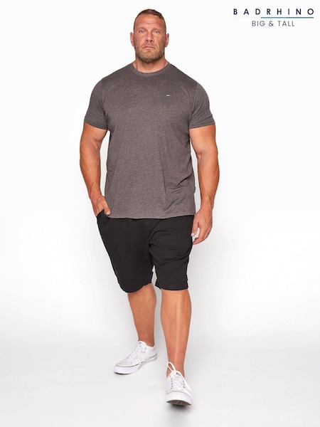 BadRhino Big & Tall Elasticated Waist Rugby Shorts (K00872) | 103 LEI