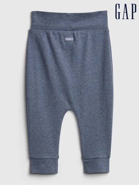 Gap Blue Knit Pull-On Trousers (Newborn - 24mths) (K01455) | €11