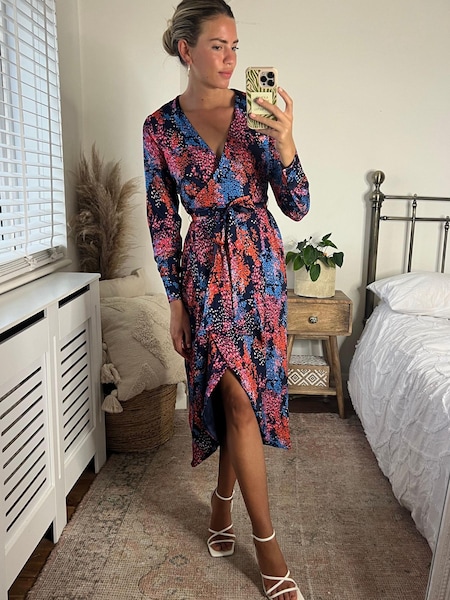 Style Cheat Fergie Reversible 2 in 1 Wrap Midi Dress (K01838) | €38
