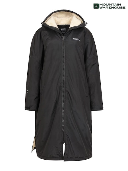 Mountain Warehouse Black Tidal Womens Waterproof Changing Robe (K06982) | €108