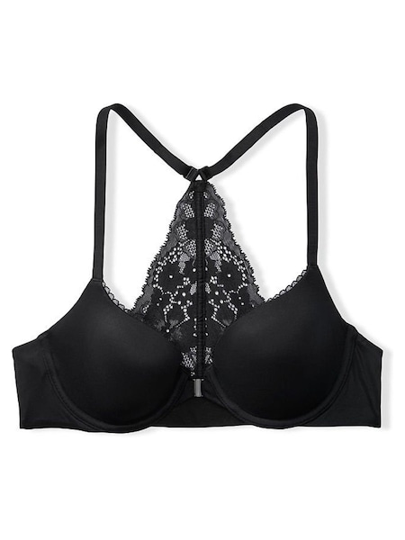 Victoria's Secret Black Lightly Lined Demi Front Fastening Bra (K07079) | €22